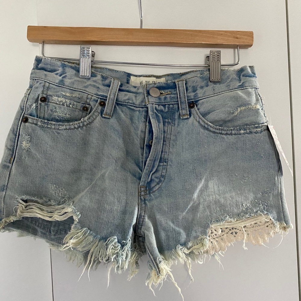 Free people Jean shorts